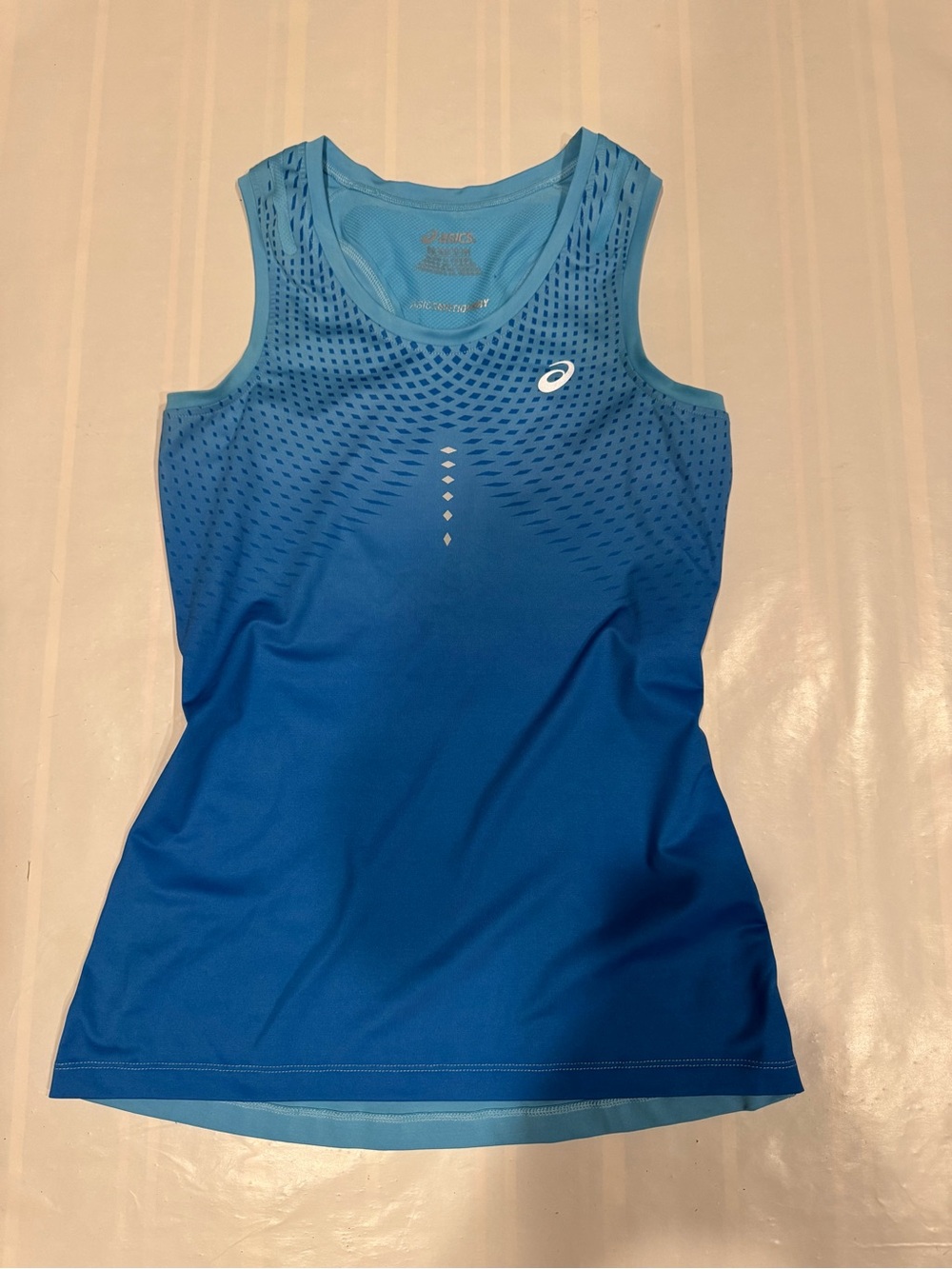Women's Asics Athletic Tank Top - Blue - XS